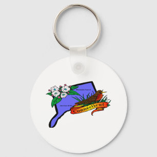 Connecticut Keychain