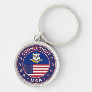 Connecticut Keychain