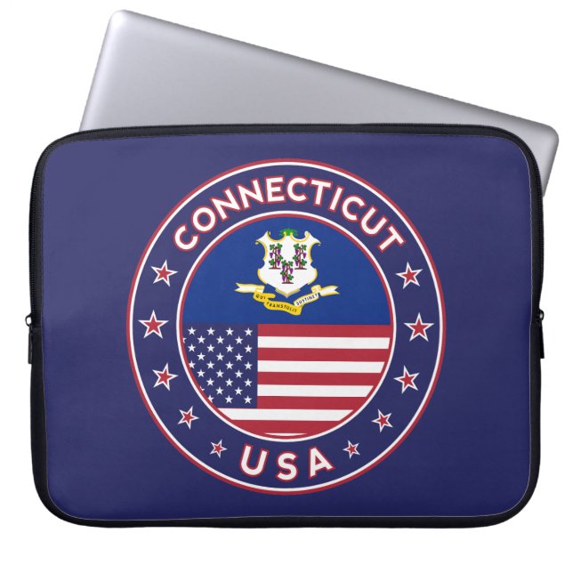 Connecticut Laptop Sleeve (Front)