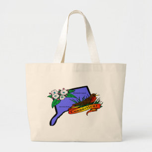 Connecticut Large Tote Bag