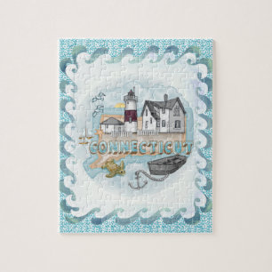 Connecticut Lighthouse Jigsaw Puzzle