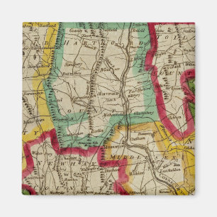Connecticut Map Magnet