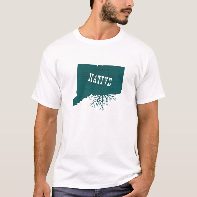 Connecticut Native Roots T-Shirt (Front)