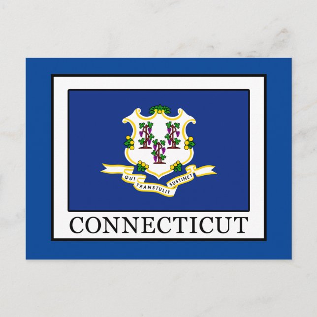 Connecticut Postcard (Front)