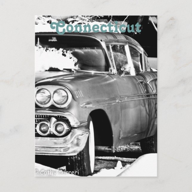 Connecticut Postcard (Front)