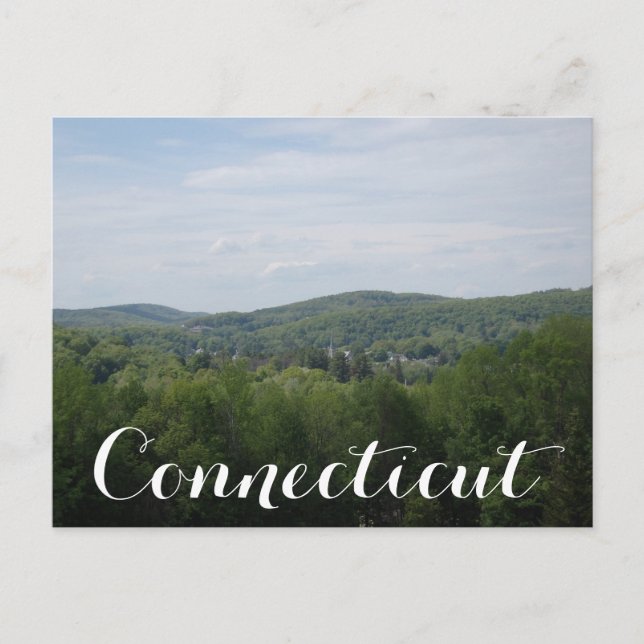 Connecticut Postcard (Front)