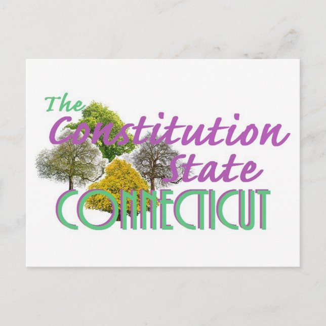 CONNECTICUT Postcard (Front)