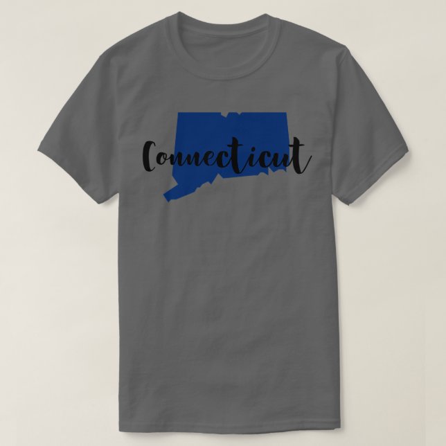 Connecticut Script TShirt (Design Front)