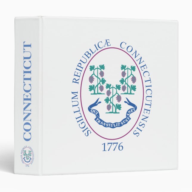 Connecticut sign binder (Front/Spine)