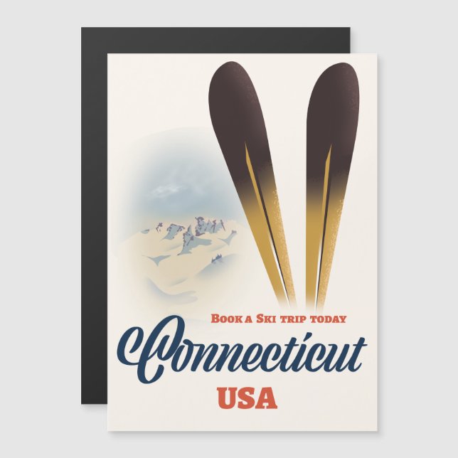 Connecticut ski (Front/Back)