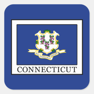 Connecticut Square Sticker