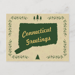 Connecticut State Christmas Holiday Greetings