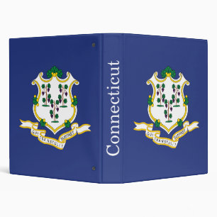 Connecticut State Flag Binder