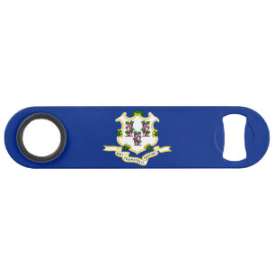 Connecticut State Flag Design Speed Bottle Opener