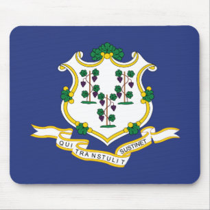 Connecticut State Flag Mouse Pad