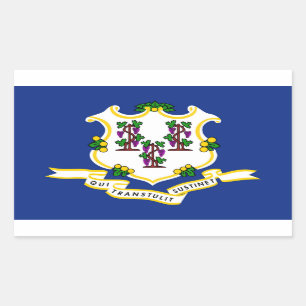 Connecticut State flag Sticker