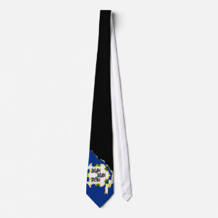 Connecticut State Flag Tie