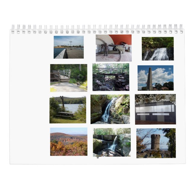 Connecticut State Parks Calendar (Back)