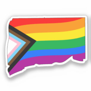 Connecticut State Pride LGBTQ Progress Pride