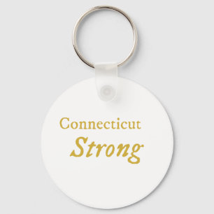 Connecticut Strong   Keychain