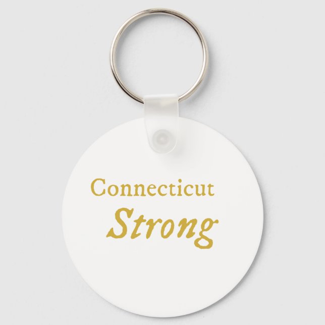 Connecticut Strong   Keychain (Front)