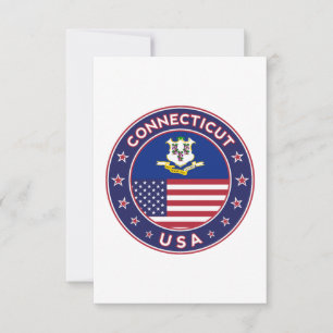 Connecticut Thank You Card