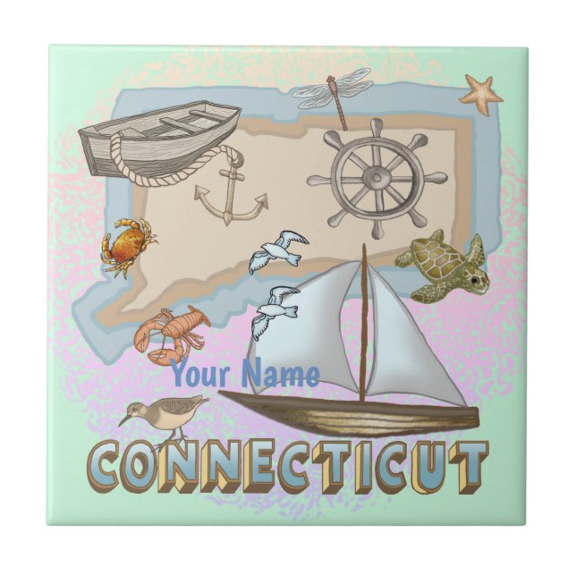 Connecticut  tile (Front)