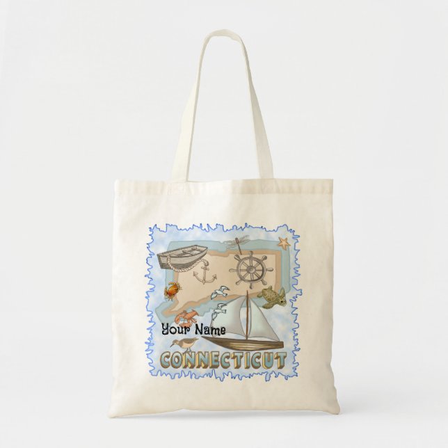 Connecticut Tote Bag (Front)