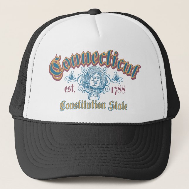 Connecticut Trucker Hat (Front)