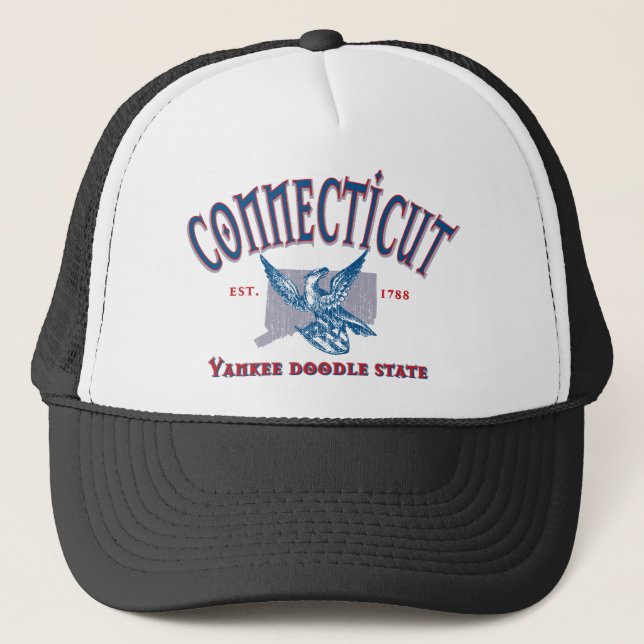 Connecticut Trucker Hat (Front)