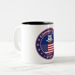 Connecticut Two-Tone Coffee Mug