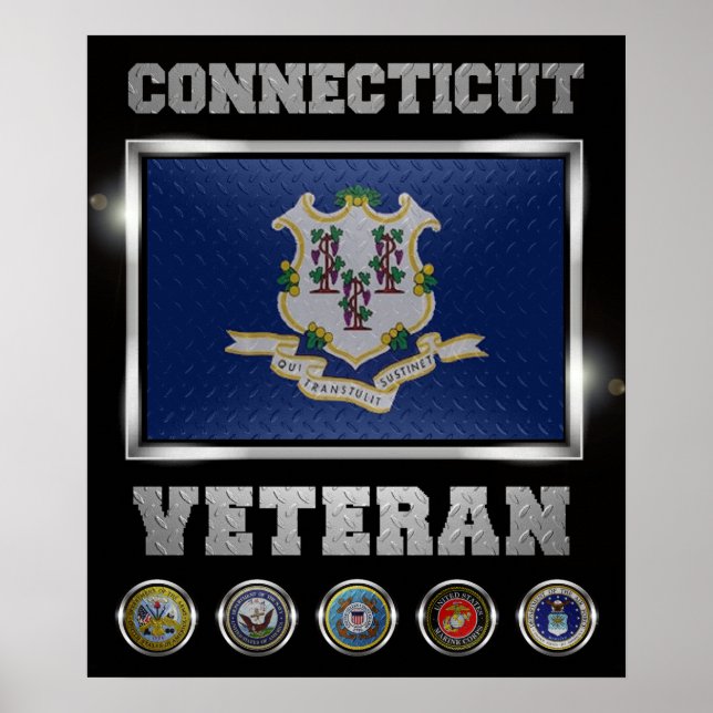 Connecticut Veteran poster (Front)