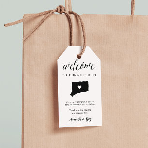 Connecticut Wedding Welcome Gift Tags