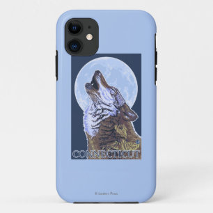 ConnecticutHowling Wolf iPhone 11 Case