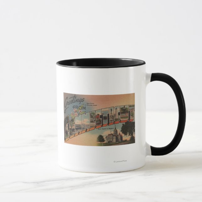 ConnecticutLarge Letter ScenesConnecticut Mug (Right)