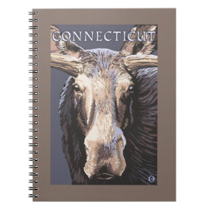 ConnecticutMoose Up Close Notebook