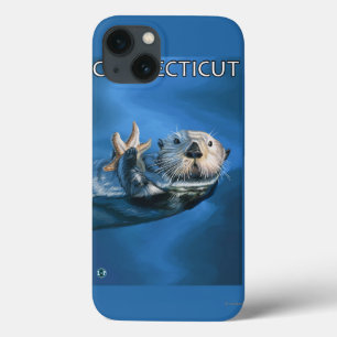 ConnecticutSea Otter Scene iPhone 13 Case
