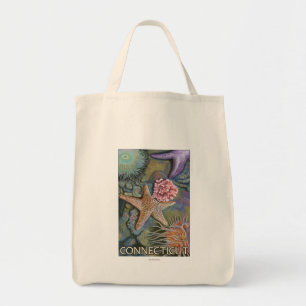 ConnecticutTidepool Scene Tote Bag