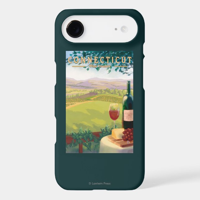 ConnecticutWine Country Scene Case-Mate iPhone Case (Back)