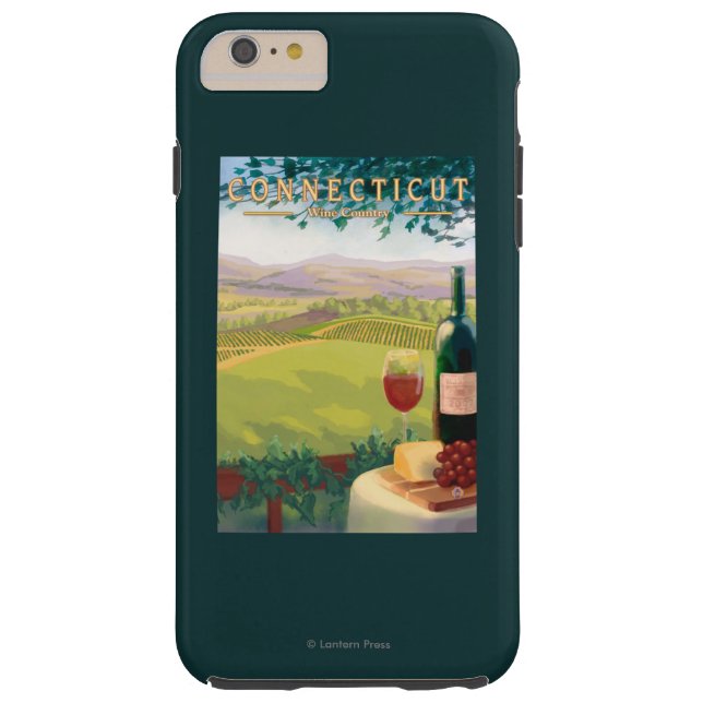 ConnecticutWine Country Scene Case-Mate iPhone Case (Back)
