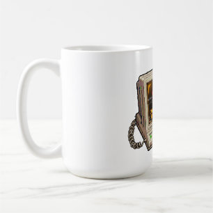 Connection To Reality Lost Retro Internet Humour D Coffee Mug