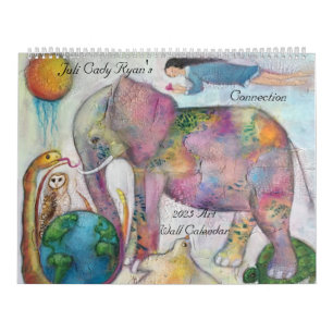 Connection Whimsical Art Calendar 2025