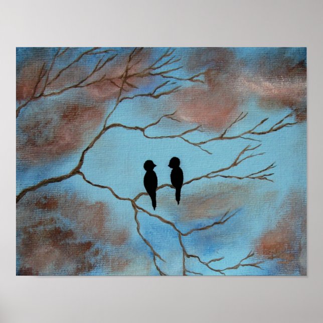 Connections Canvas Print From Original Painting (Front)