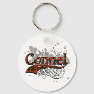 Connel Tartan Grunge Keychain