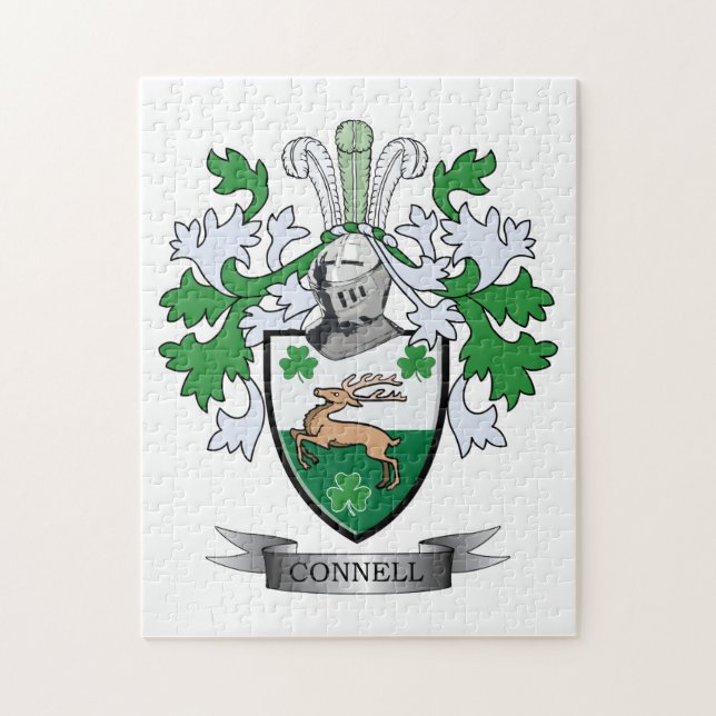 Connell Coat of Arms Jigsaw Puzzle (Vertical)