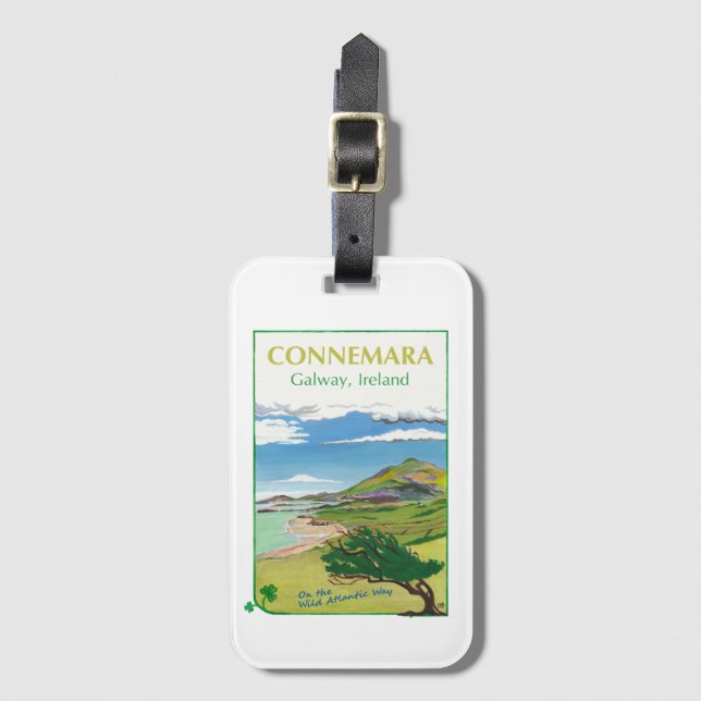 Connemara Luggage Tag (Front Vertical)