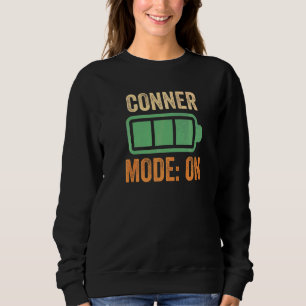 Conner Mode On Battery Sweatshirt