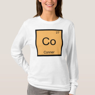 Conner Name Chemistry Element Periodic Table T-Shirt