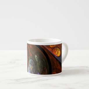 Connexion fluide Art Abstrait Espresso Mug