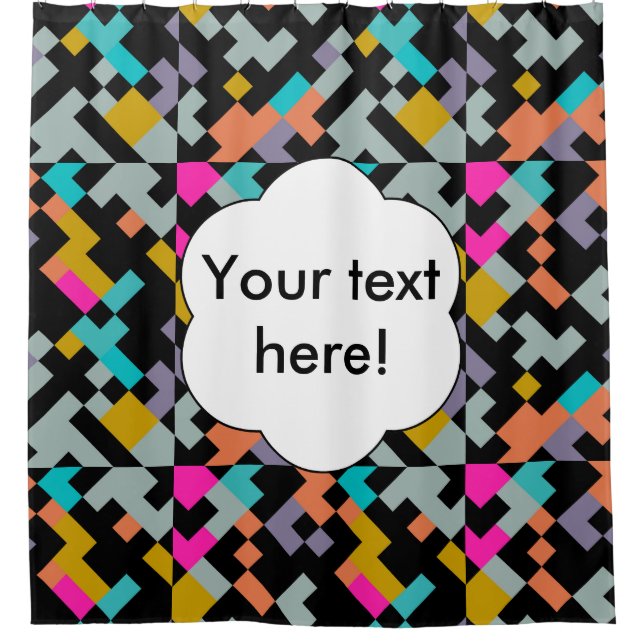 Connnected shapes abstract design (Front)
